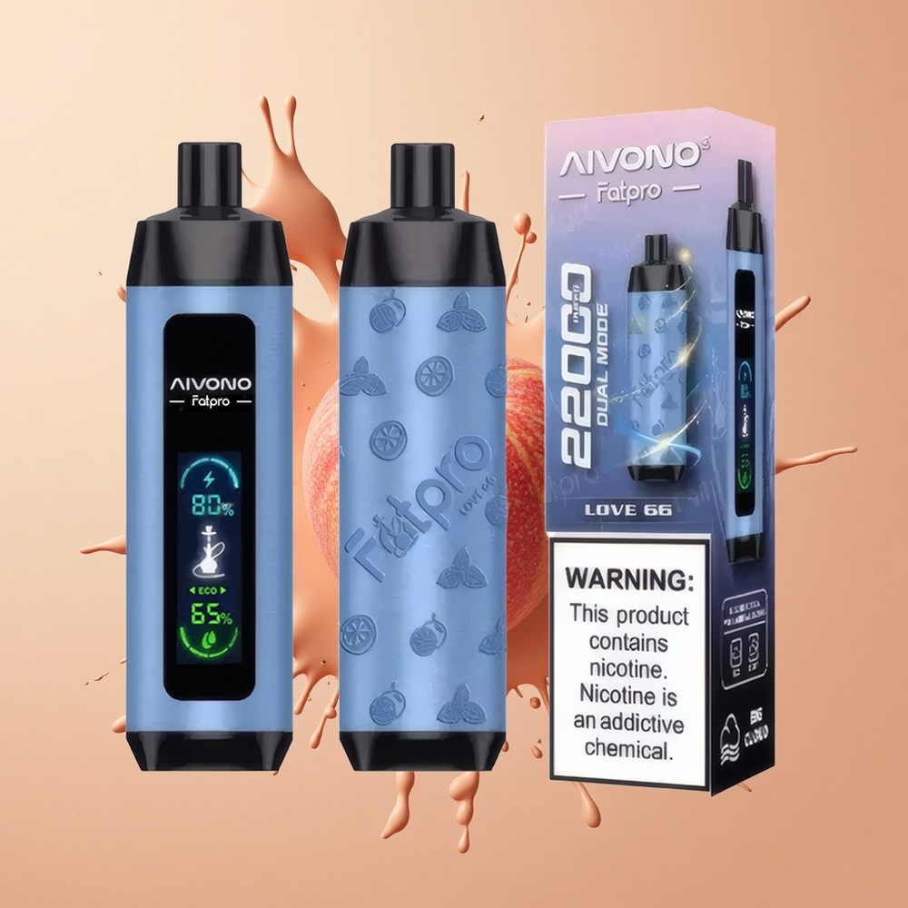 Aivono Aim Fatpro 22000 Amor 66 com Glicerina Vegetal e 10 Sabores