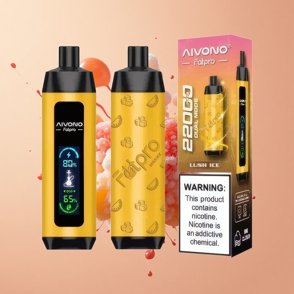 Aivono Aim Fatpro 22000 Gelo Lush com 28ml e 10 Sabores