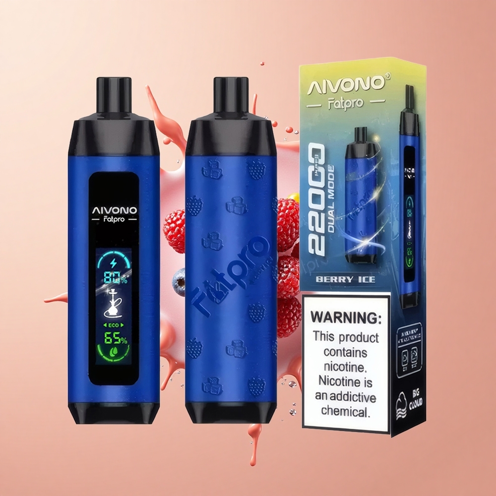 Aivono Aim Fatpro 22000 Gelo de Frutas 10 Sabores 28ml