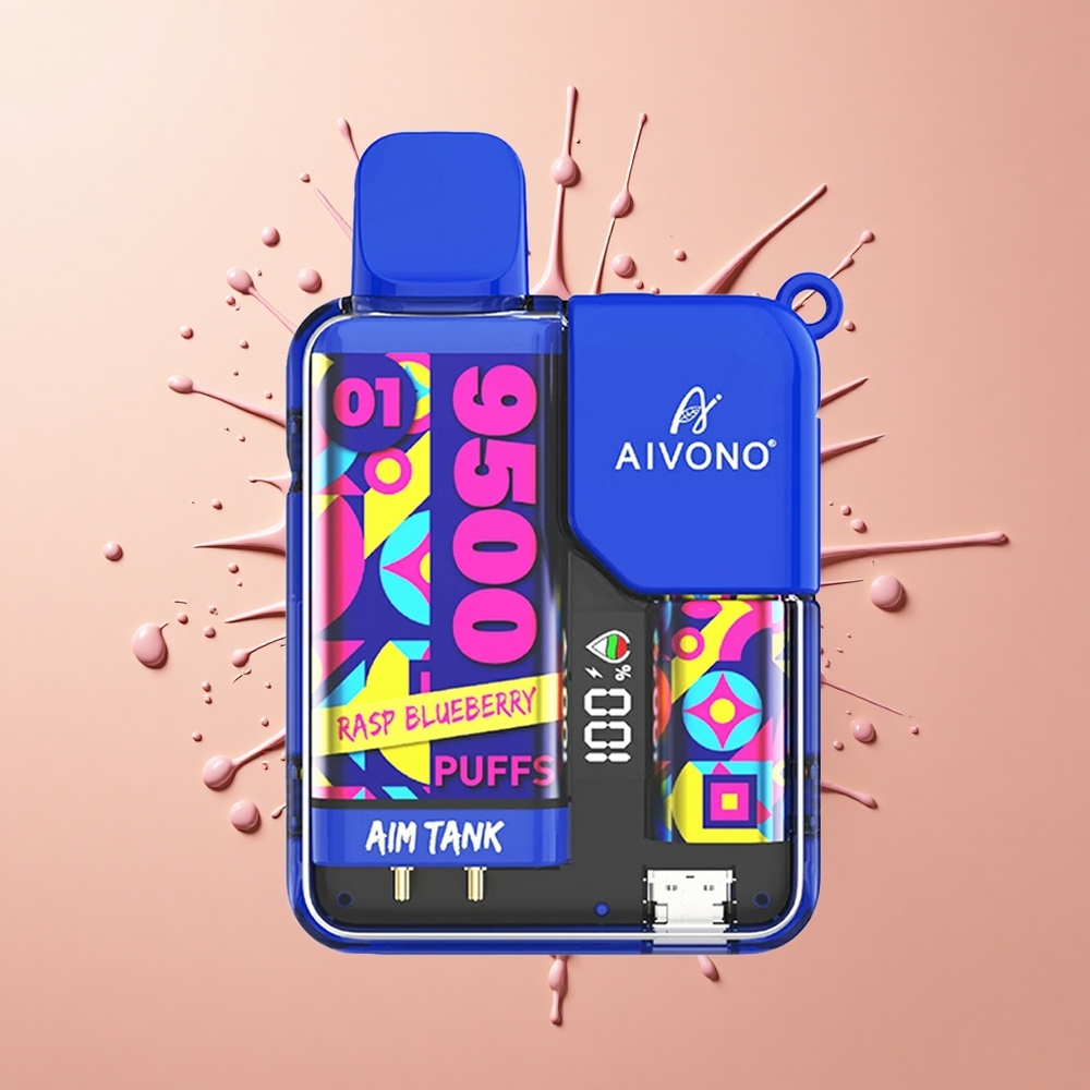 Aivono Aim Tank 9500 Mirtilo Framboesa 18ml 650mAh