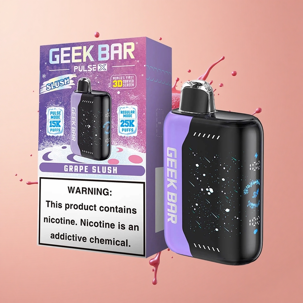 GEEK BAR Pulse X 25000 Edição Slush Dual Mesh e 18mL