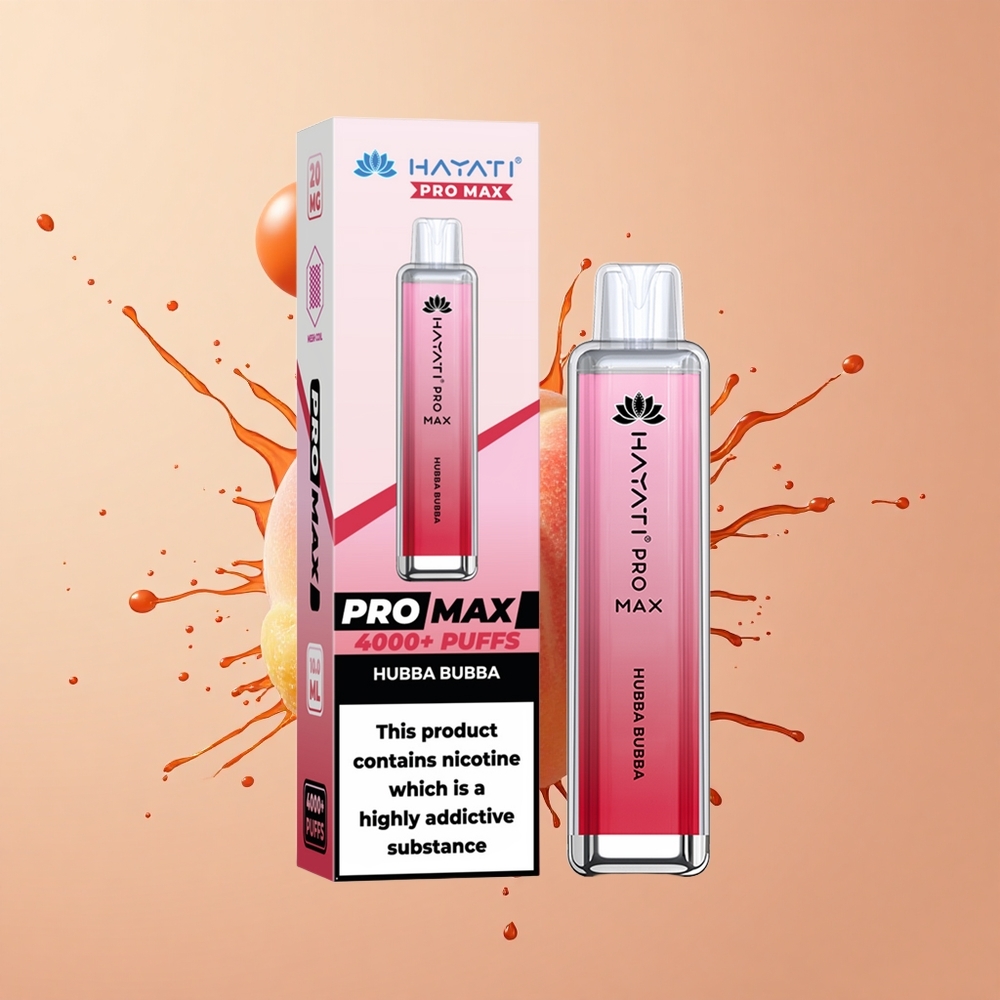 Hayati Pro Max 4000 Bubble Bubba Pro Recarregável 2ml