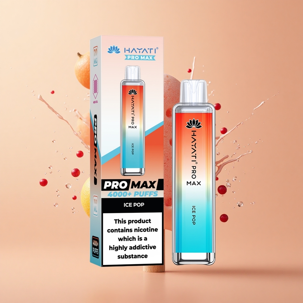 Hayati Pro Max 4000 Gelado ElétRecarregável 2ml