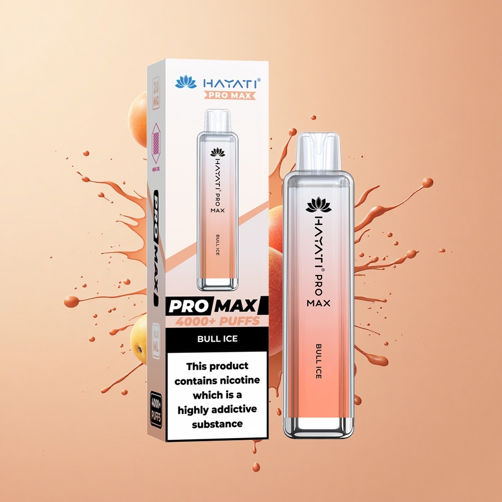 Hayati Pro Max 4000 Gelo do Touro Pro Máximo 5 1400mAh