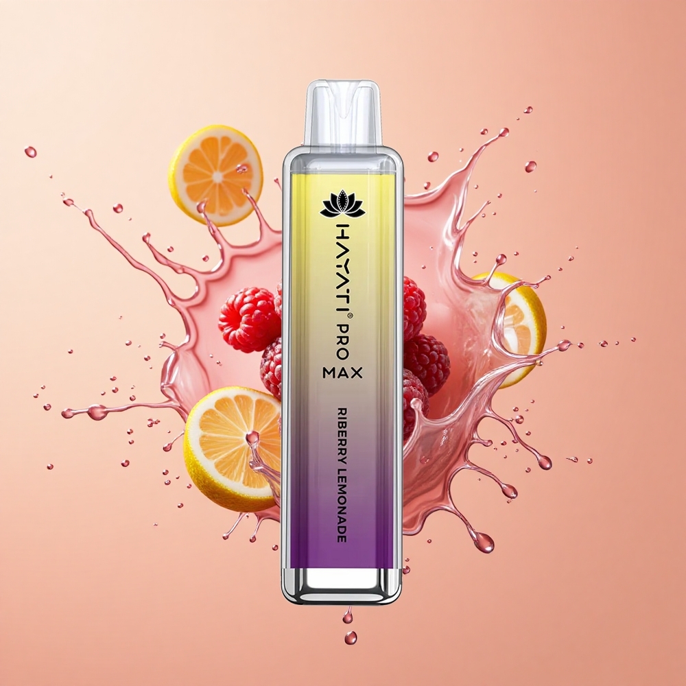 Hayati Pro Max 4000 Limão Riberry Recarregável 2ml