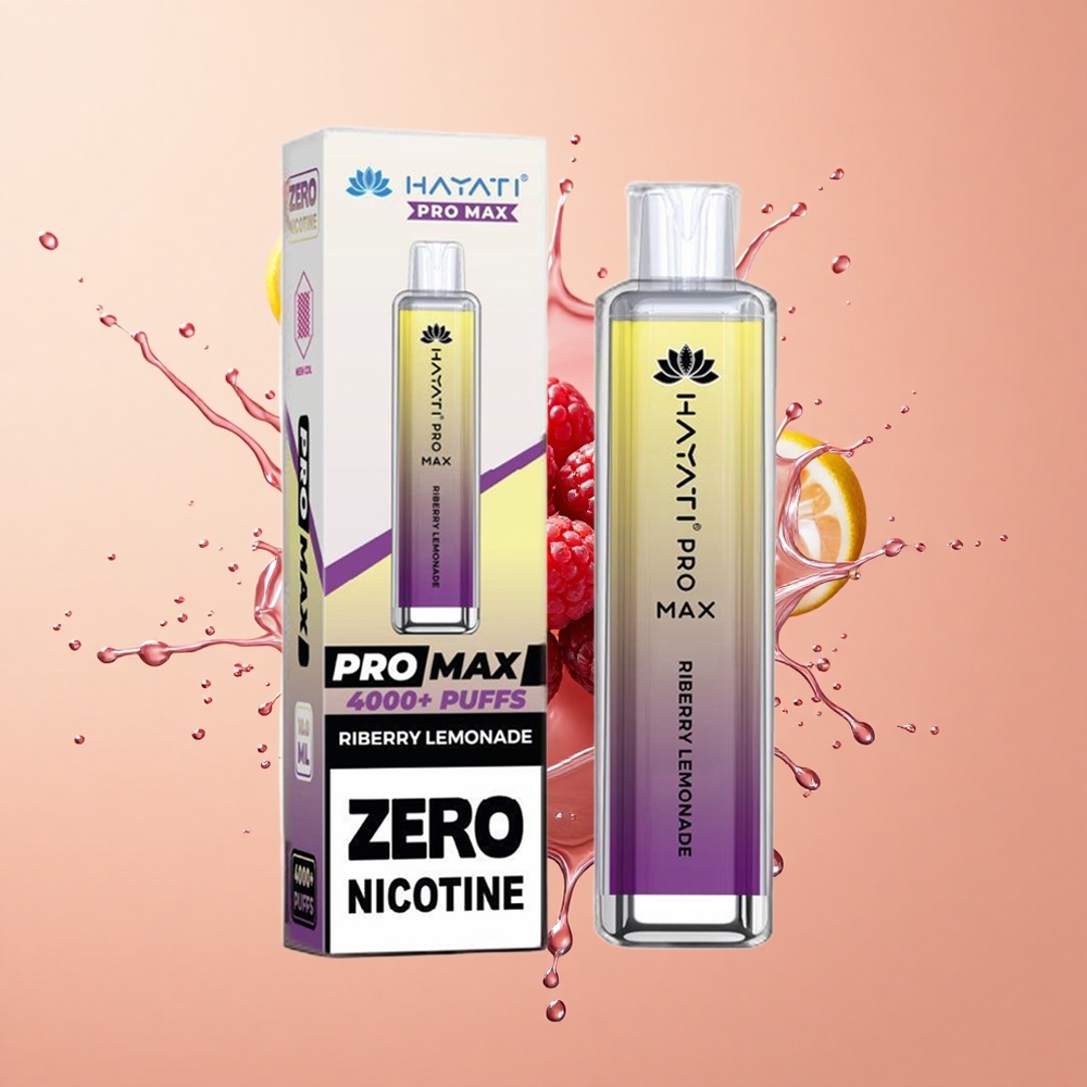 Hayati Pro Max 4000 Limão Riberry Recarregável 2ml