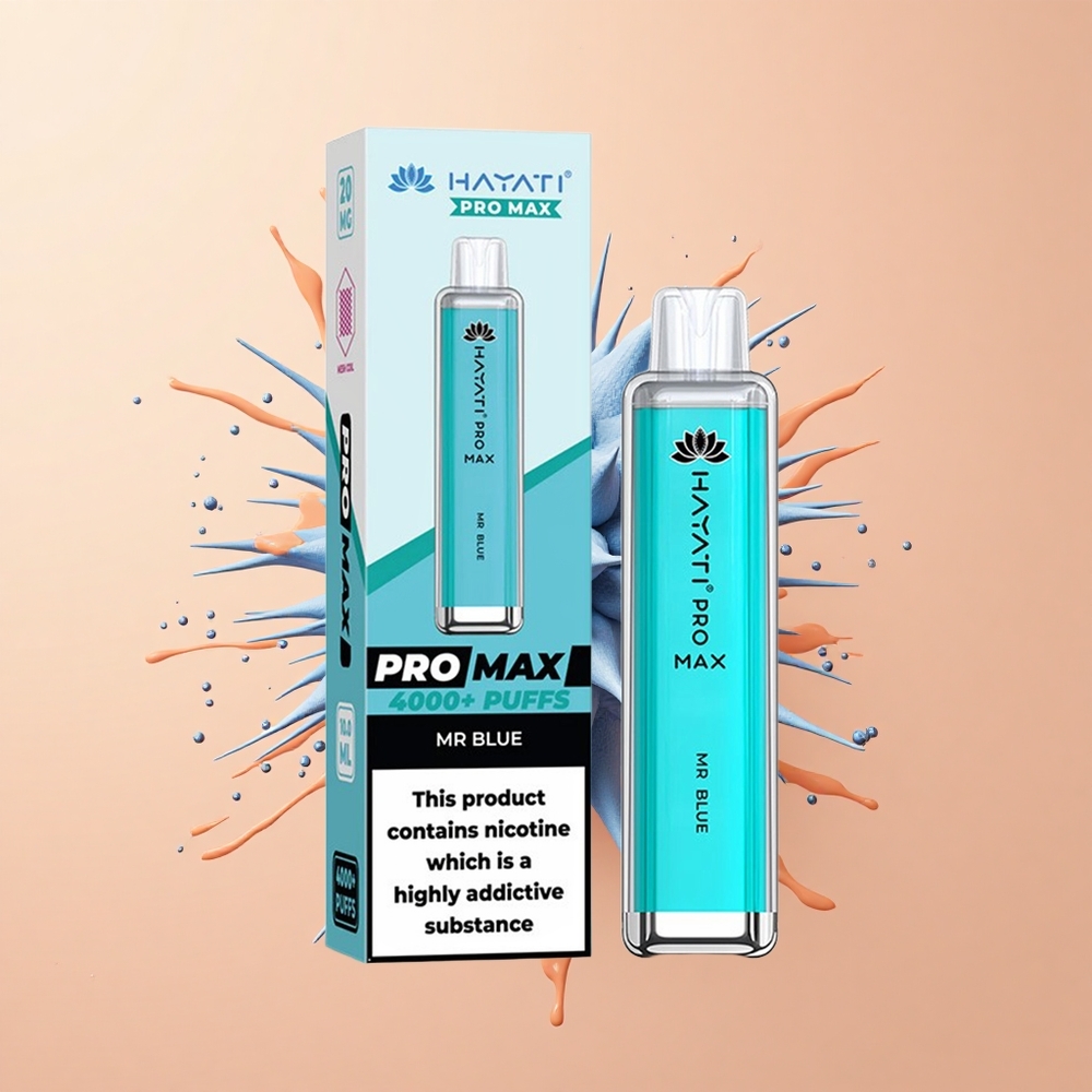 Hayati Pro Max 4000 Sr Azul 2ml Recarregável