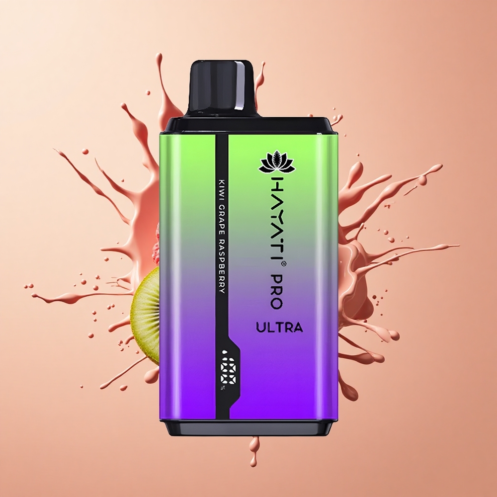 Hayati Pro Ultra 15000 Kiwi Uva Framboesa 12ml 2