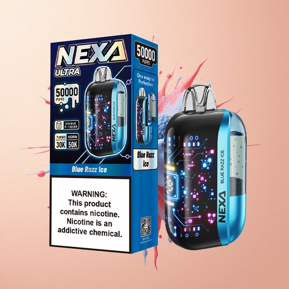 NEXA Ultra 50000 Gelo de Framboesa Azul 5 20ml