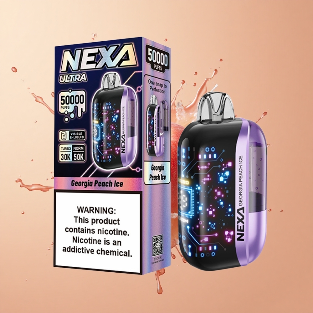 NEXA Ultra 50000 Pêssego da Geórgia Gelo com 20ml e 5 de Nicotina