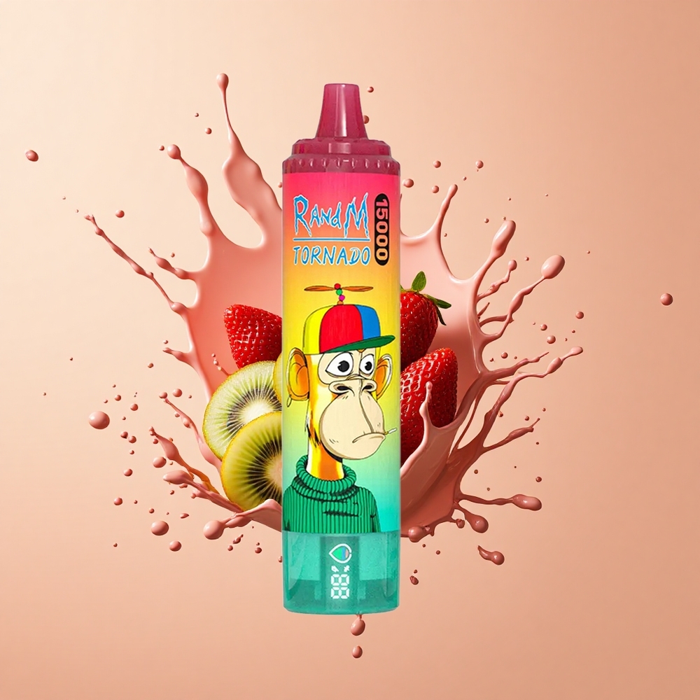 RandM Fumot Tornado 15000 Morango Kiwi 25ml 850mAh