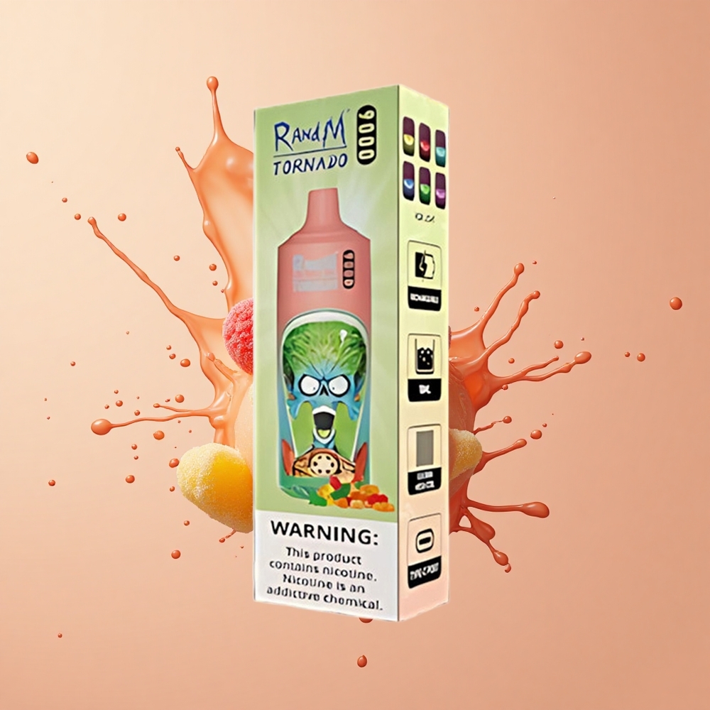 RandM Fumot Tornado 9000 Urso de Goma Mesh com 18 mL