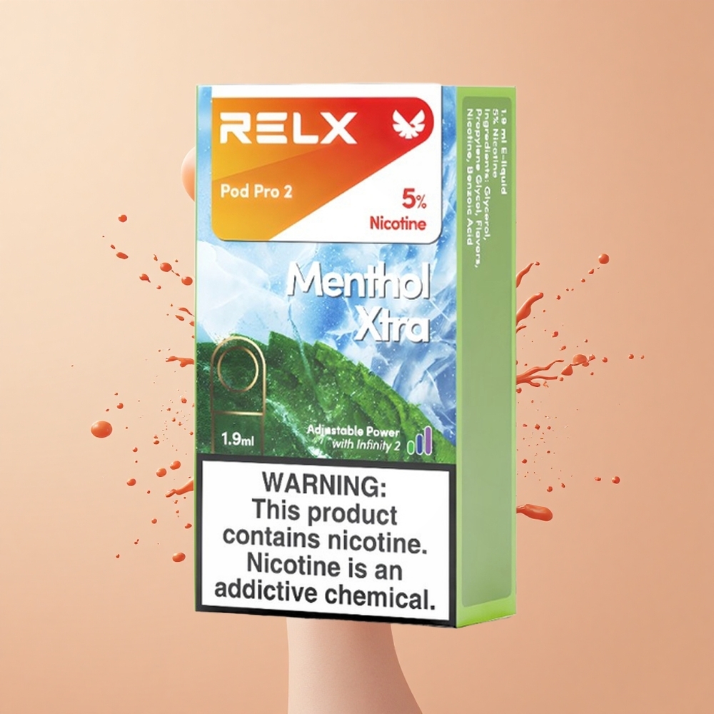Relx Pod Pro 2 Vape Device Mentol Xtra Pro 2 19ml 3 Modos (Eco Suave Turbo)