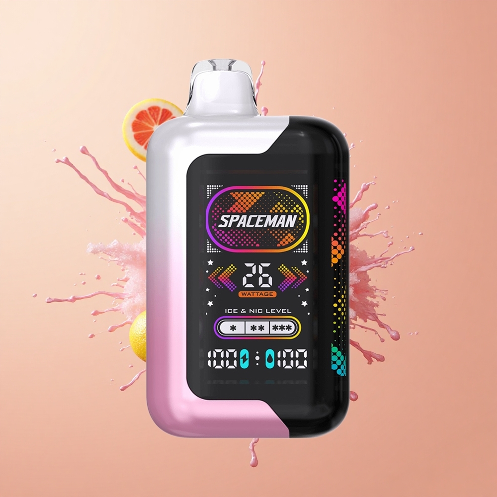 SMOK SPACEMAN SP40000 Limão Rosa 20ml 1000mAh
