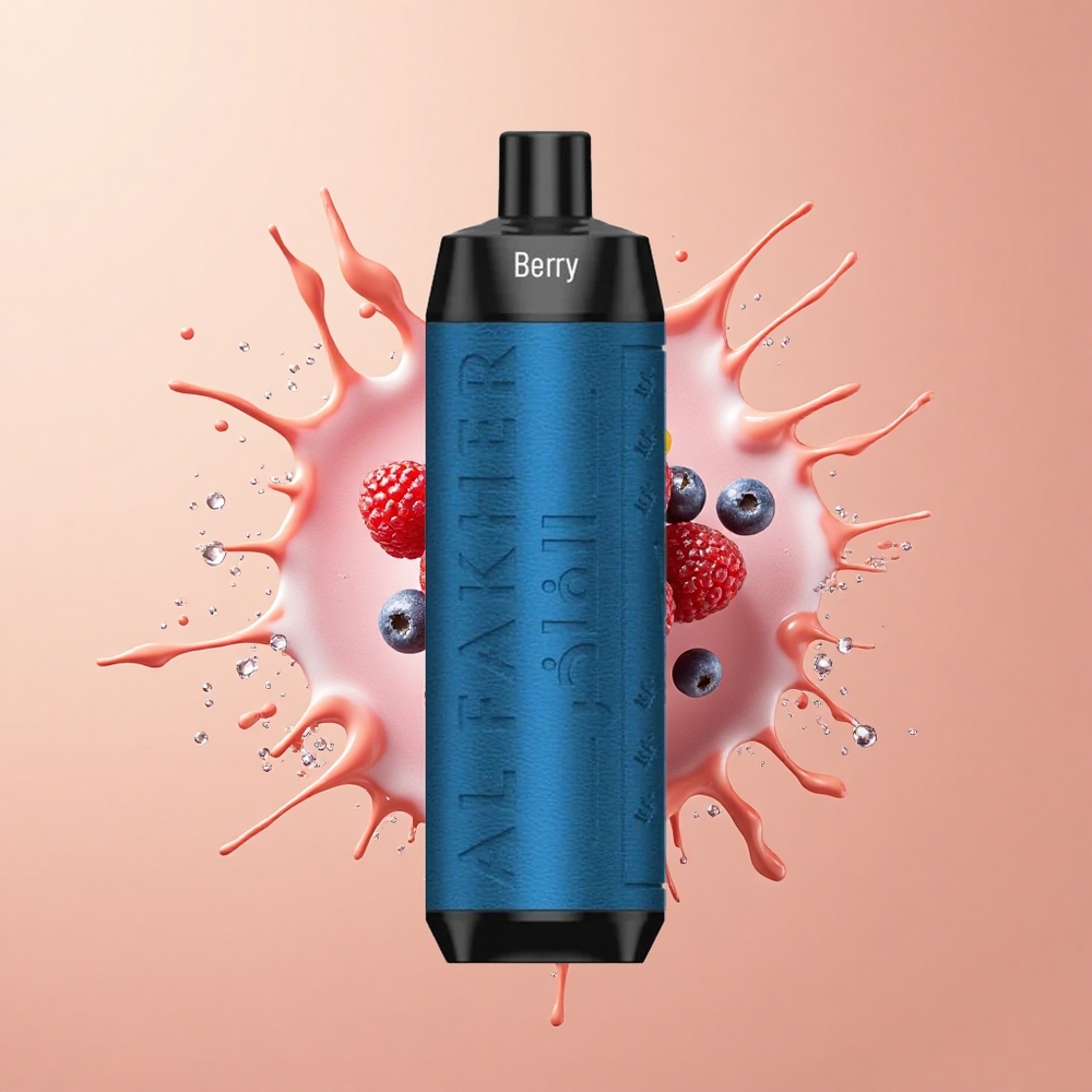 Al Fakher Crown Bar 8000 Crystal Gelado de Frutas com Bateria 600mah e 5mg de Nicotina