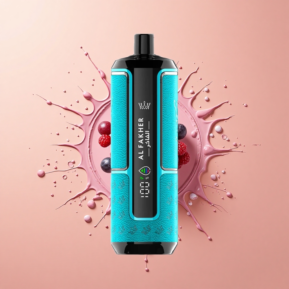 Al Fakher Crown Bar 15K Hypermax Gelado de Groselha-Preta 22ml 600mAh