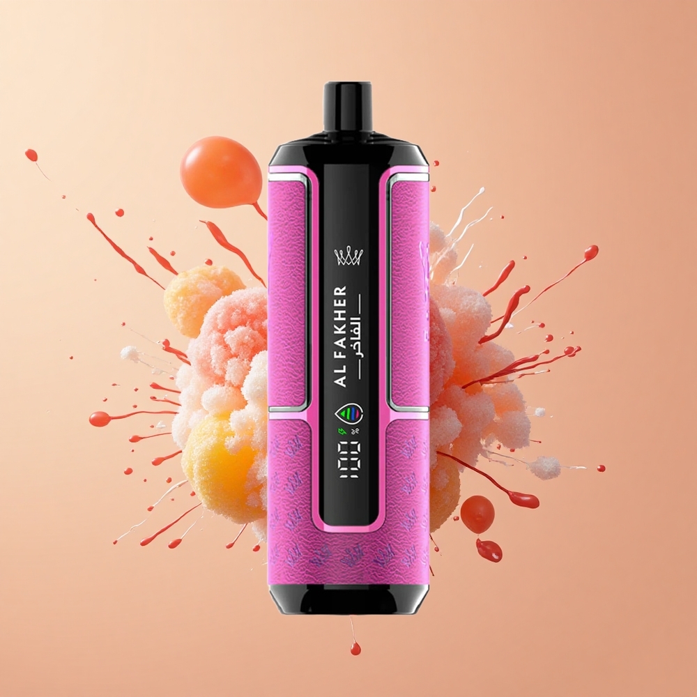 Al Fakher Crown Bar 15K Hypermax Gelo Lush com 22ml e 6mg