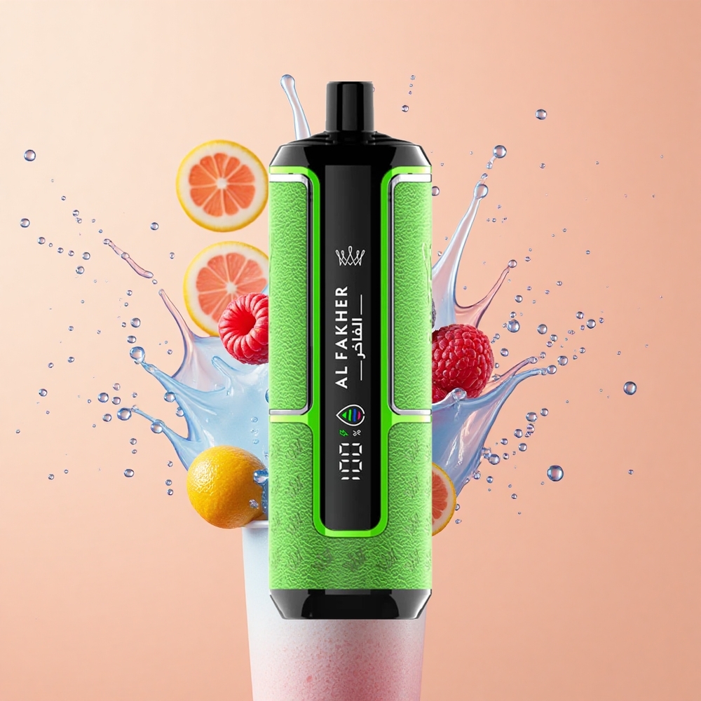 Al Fakher Crown Bar 15K Hypermax Limão Azul Refrescante com 22ml e 600mAh