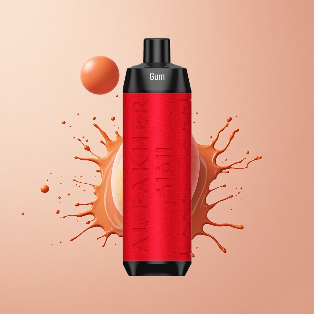 Al Fakher Crown Bar 8000 Crystal Vape Descartável Cristal 600mah 06 ohm Sabor Chiclete