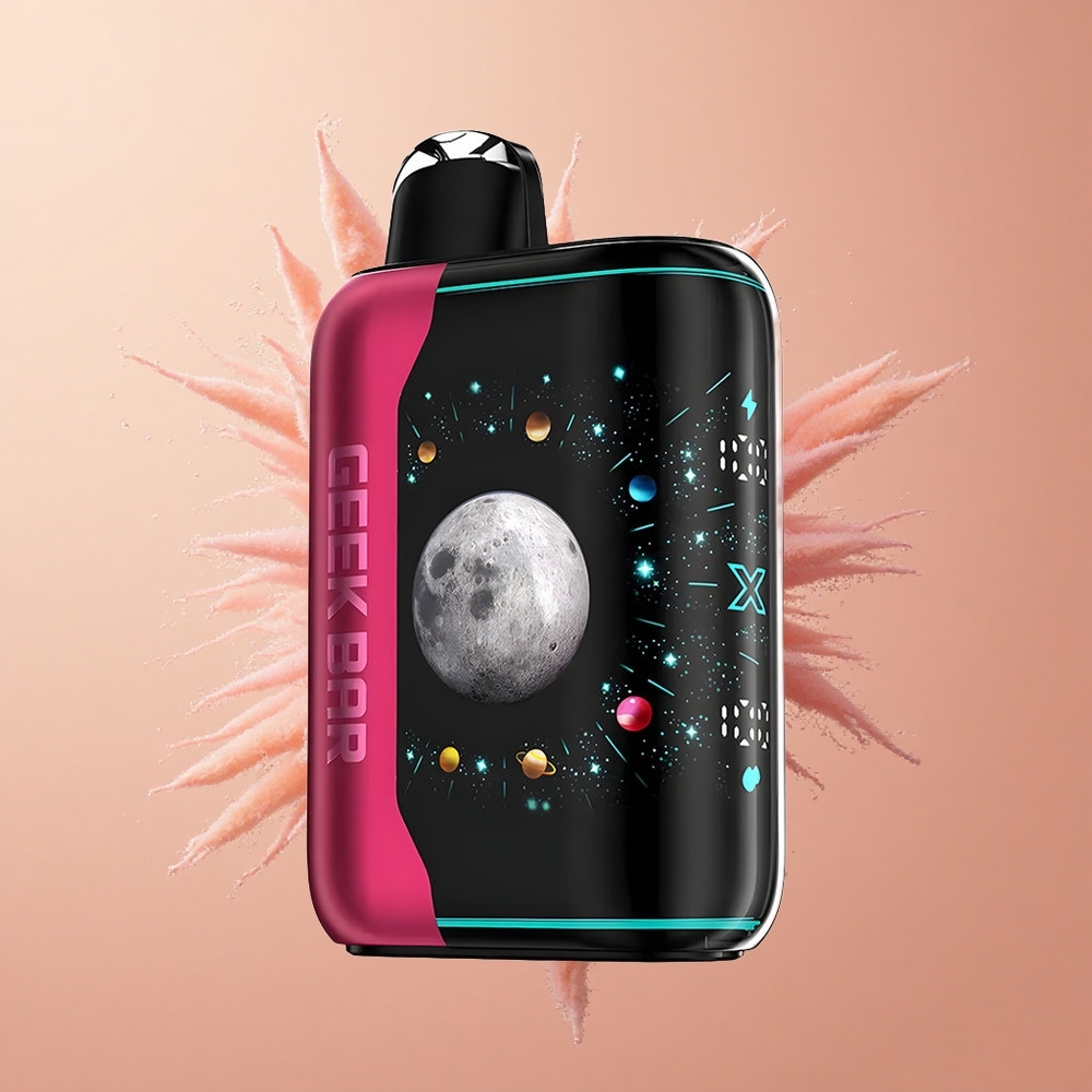 GEEK BAR Platinum Edition 25000 Pó Rosa Azedo com Carga Rápida e 2 Nicotina