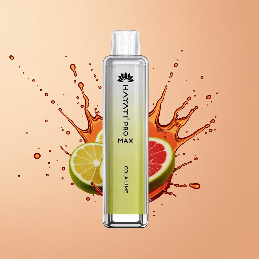 Hayati Pro Max 4000 Lima Cola Recarregável 2ml