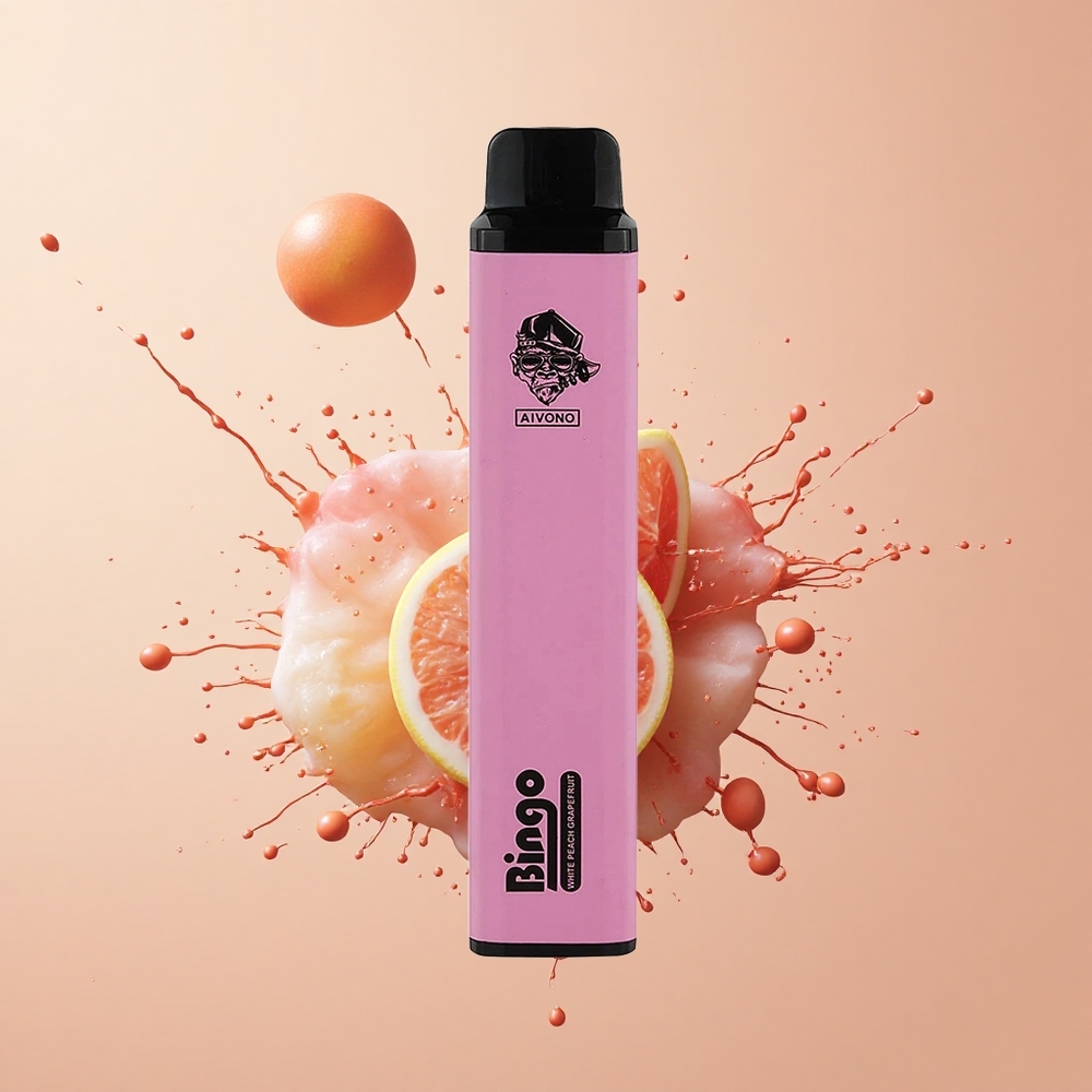 Aivono Aim Bingo 4000 Pêssego Branco Toranja 1000mAh 10mL