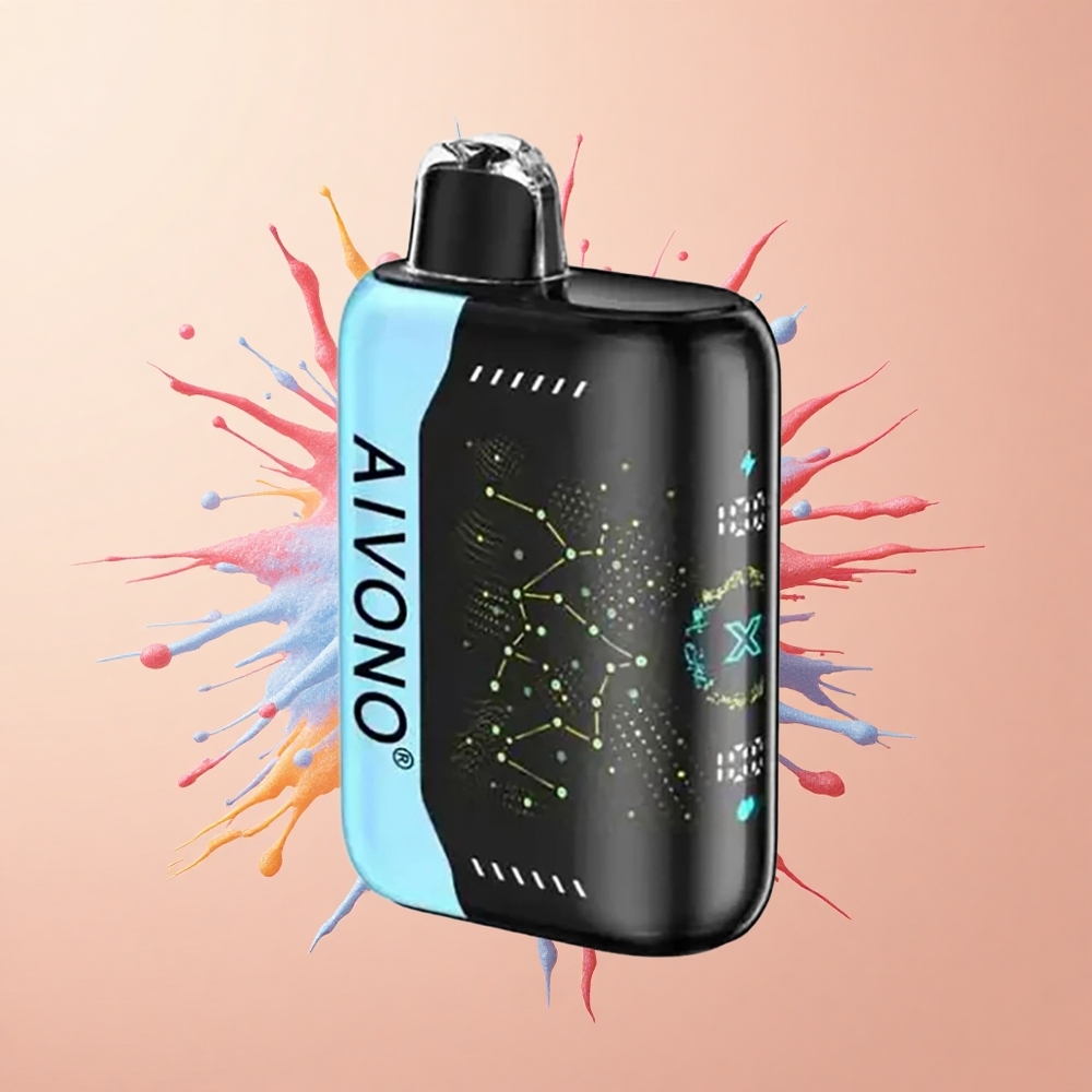 Aivono Aim Boom 25000 Gelo de Framboesa Azul 28ml 650mAh