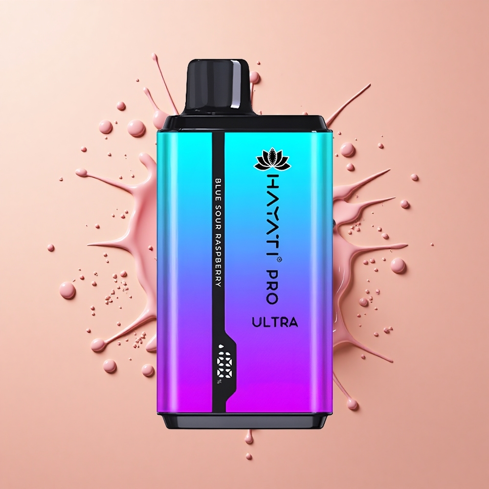 Hayati Pro Ultra 15000 Azul Azedo de Framboesa 850mAh 2%