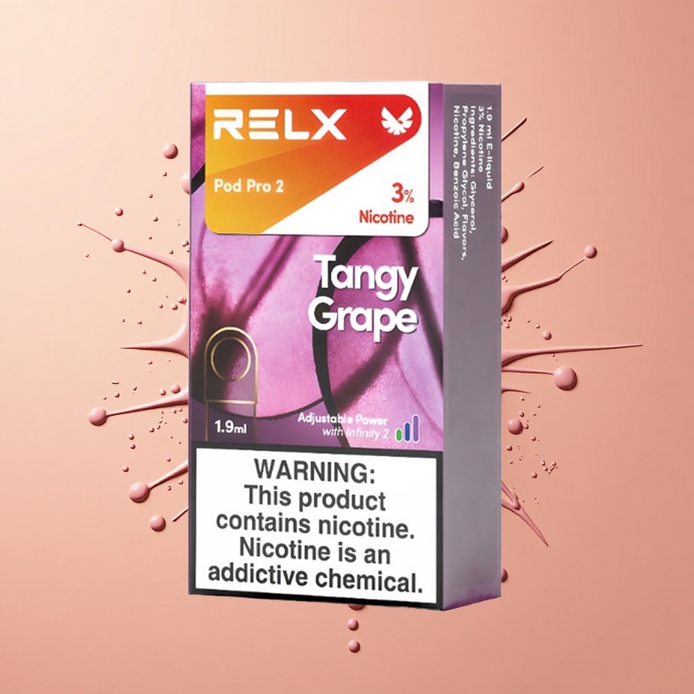 Relx Pod Pro 2 Vape Device Uva Picante Pro 2 - 1.9ml / 3 Modos / Pack de 3