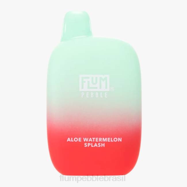 FLUM PEBBLES 6.000 baforadas respingo de melancia de aloe vera 828A4 | FLUM PEBBLE FLAVORS