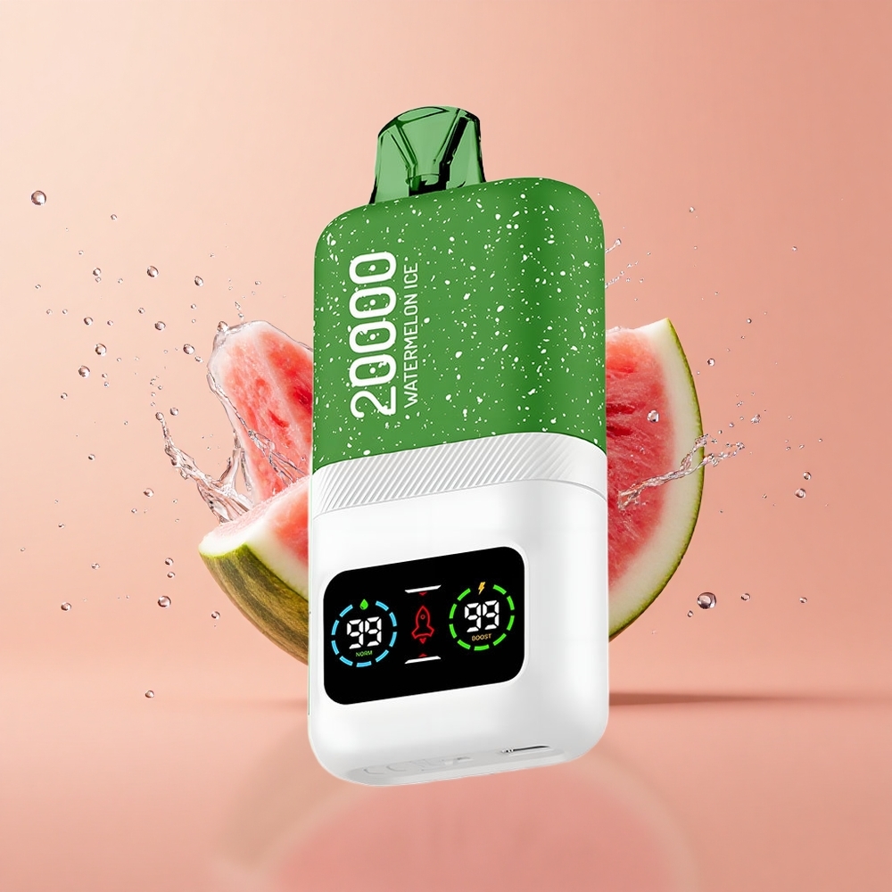 Aivono Aim Magic 20000 Melancia Gelo com Bateria Recarregável e Bobina Dupla