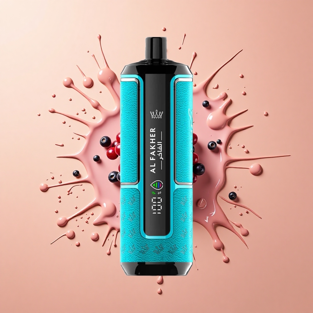 Al Fakher Crown Bar 15K Hypermax Hortelã-Pimenta Groselha-Preta 22ml 600mAh