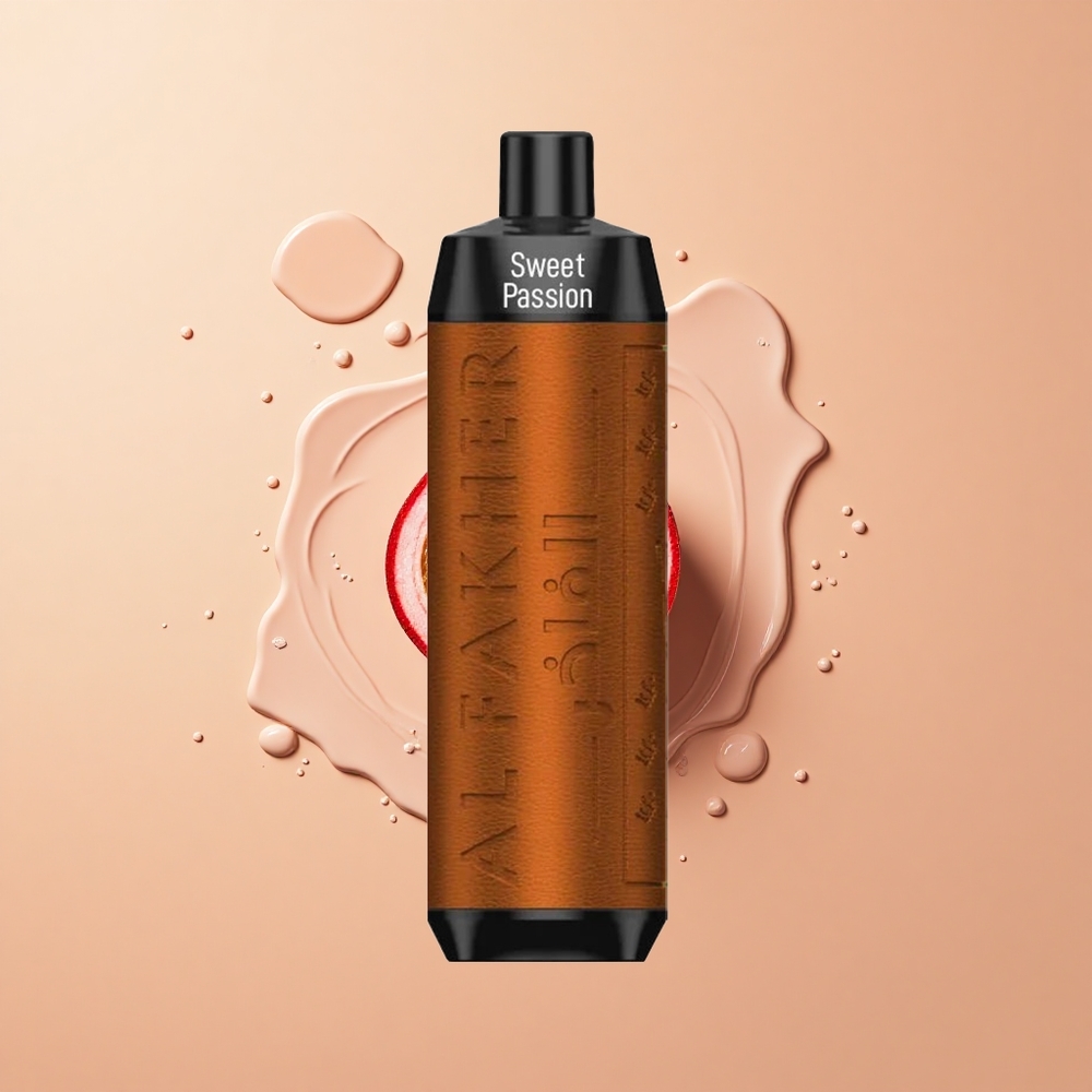 Al Fakher Crown Bar 8000 Crystal Maracujá Doce com Bateria 600mah e Resistência 06 ohm