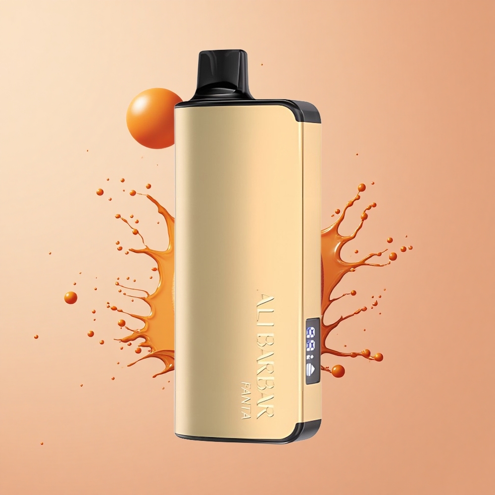 Alibarbar Ingot 9000 Fanta Barras E-líquido 22ml Bateria 2350mah