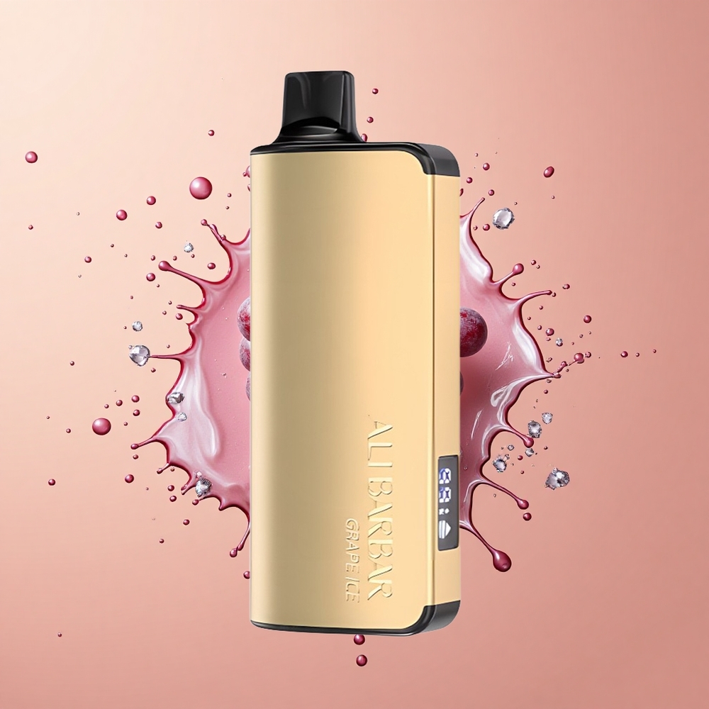 Alibarbar Ingot 9000 Gelo de Uva com 22ml e 2350mah