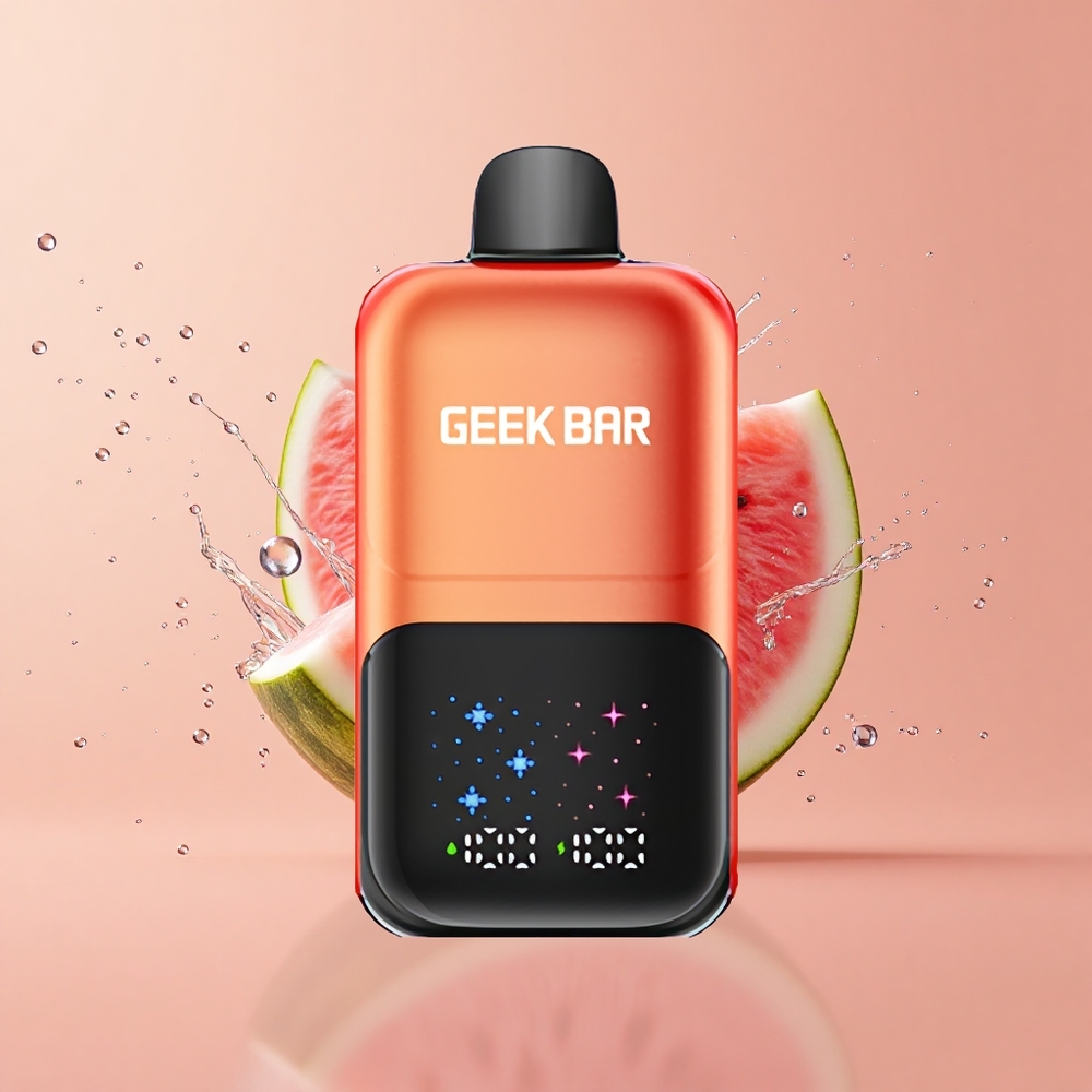 GEEK BAR 2GO 20ml 50000 Goma de Melancia com Gelo de Bala Interativa e Tanque Duplo