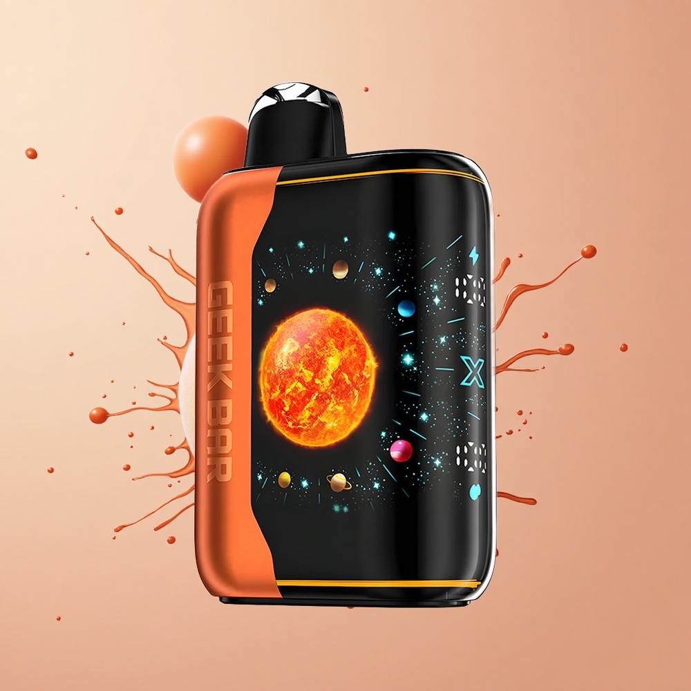 GEEK BAR Platinum Edition 25000 Sabor Punch com Carga Rápida e Dual Mesh