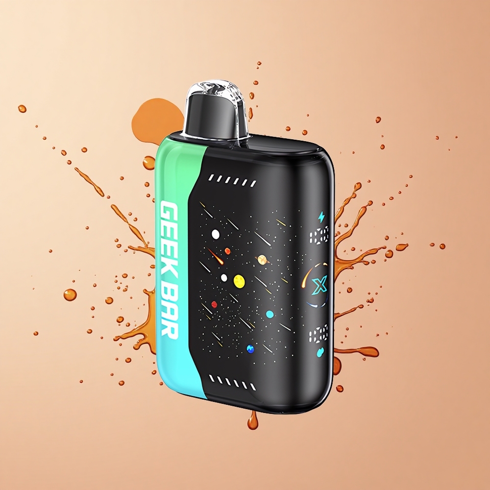 GEEK BAR Pulse X 42K Puffs Meteor Edition Carga Rápida 820mAh Tela Curva 3D Edição Meteoro