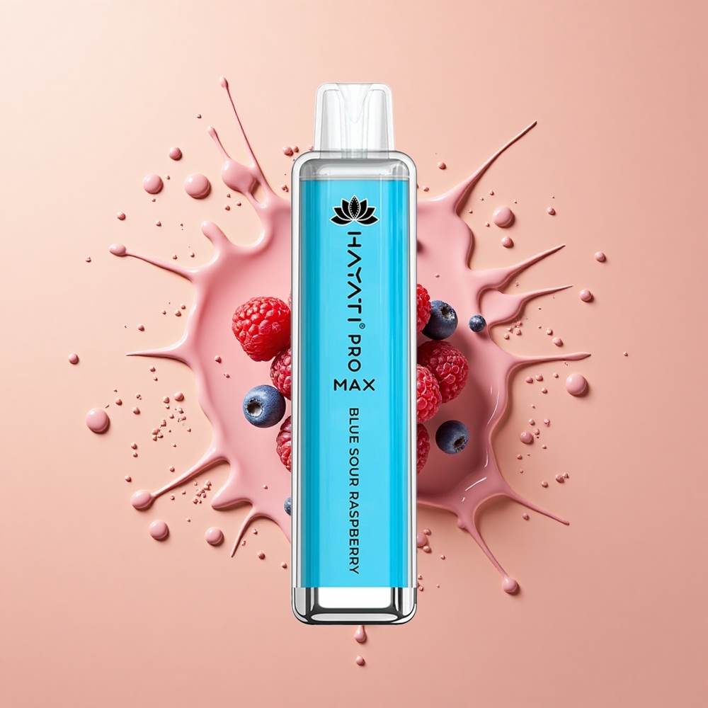 Hayati Pro Max 4000 Azul Framboesa Azeda Recarregável 2ml