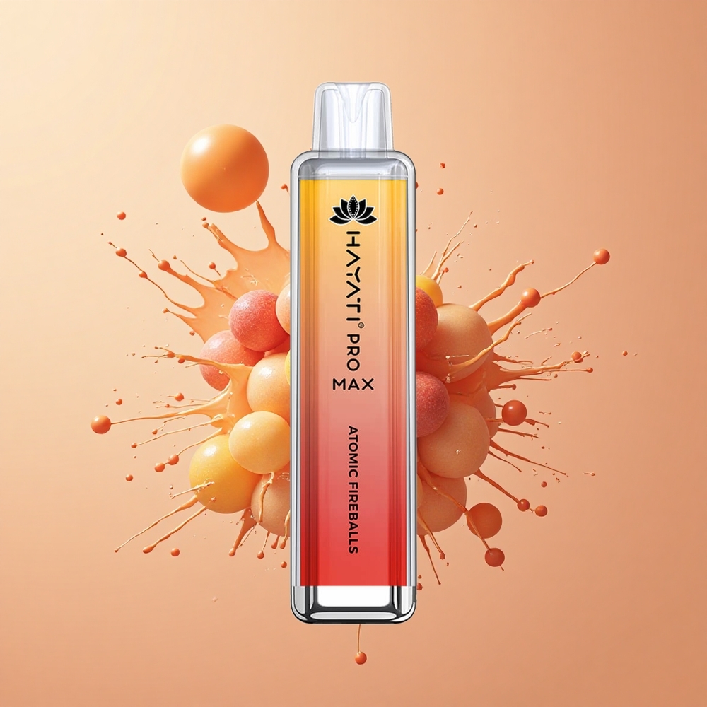 Hayati Pro Max 4000 Bolas de Fogo Atômicas 5 2ml