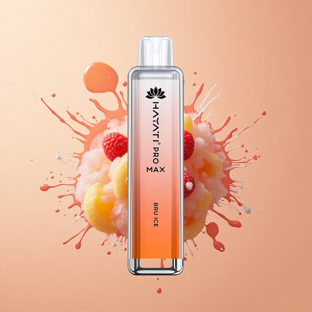 Hayati Pro Max 4000 Bru Ice Pro Recarregável 2ml