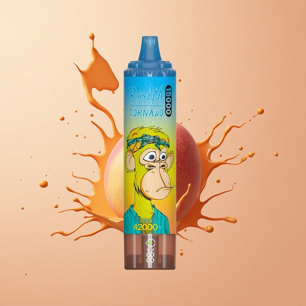 RandM Fumot Tornado 15000 Pêssego Manga 25ml 850mAh Mesh