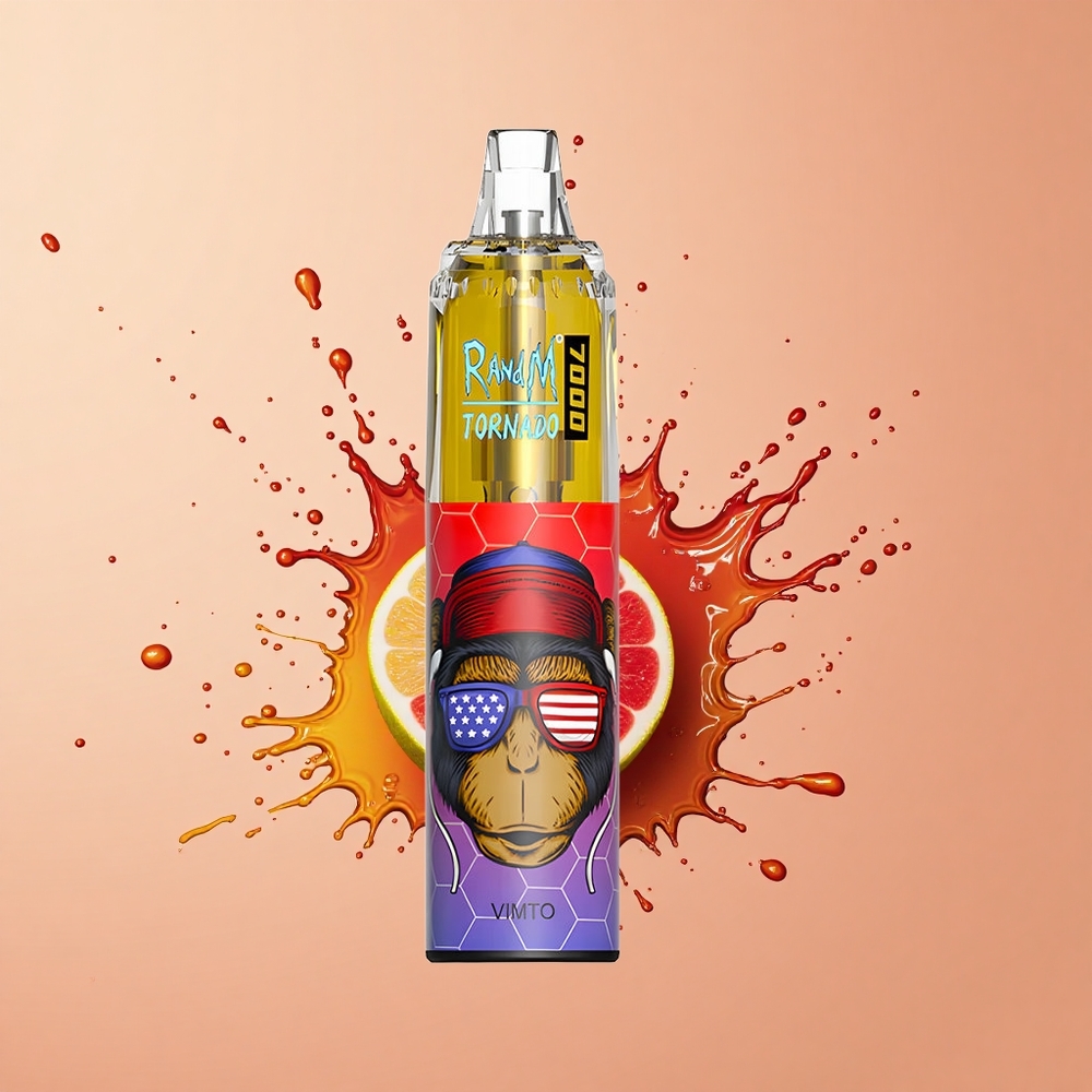 RandM Fumot Tornado 7000 Vimto Bateria 850 MAH Coil Mesh