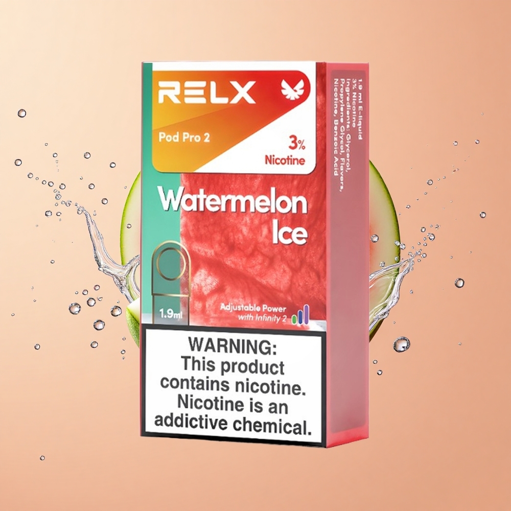 Relx Pod Pro 2 Vape Device Melancia Gelo Pro 19ml 3 Modos