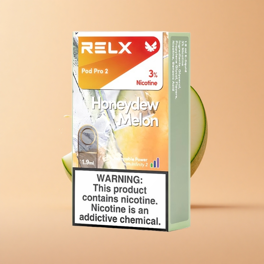 Relx Pod Pro 2 Vape Device Melão Honeydew 19ml 3 Modos Pod Pro 2
