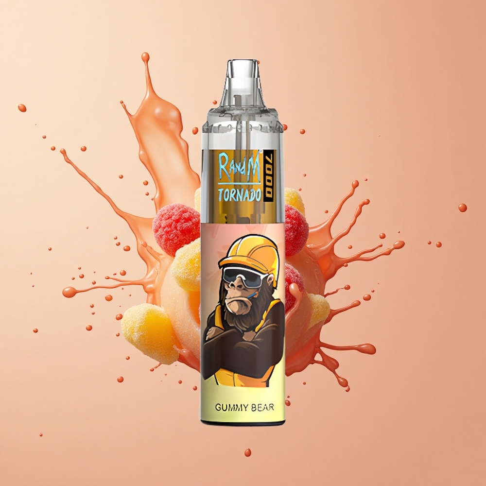 RandM Fumot Tornado 7000 Ursinho de Goma 14 ML Ajustável