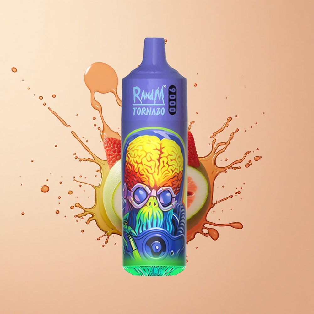 RandM Fumot Tornado 9000 Menta Fresca com Bateria Recarregável e Bobina em Malha