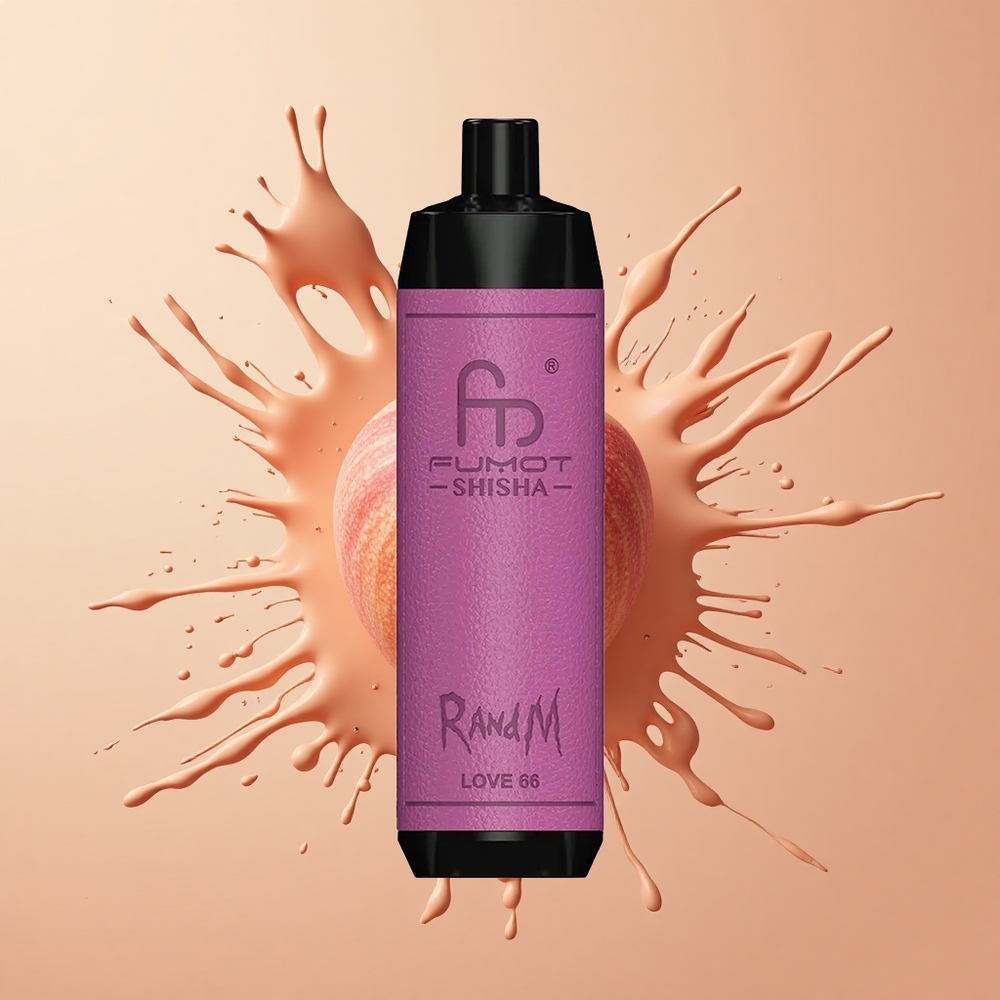 RandM Fumot Shisha 10000 Amor 66 com LED e 05 Nicotina