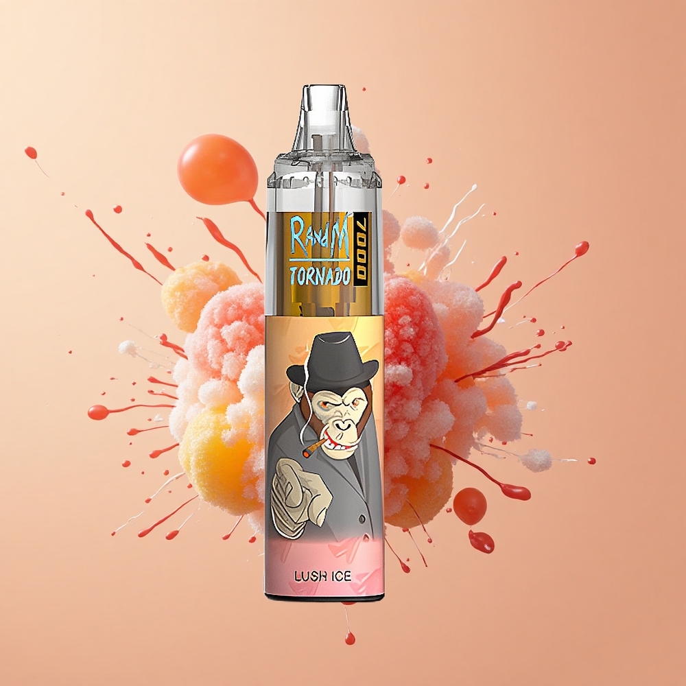 RandM Fumot Tornado 7000 Gelo Fresco com Bateria e Coil em Rede