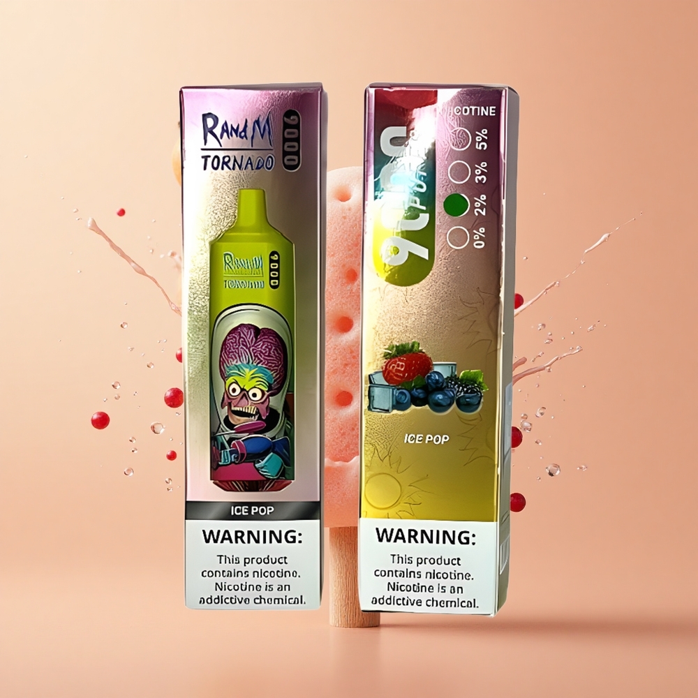 RandM Fumot Tornado 9000 Gelado Elét850 mAh 18 mL